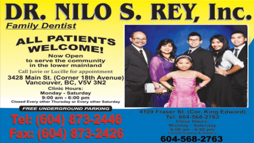 Dr. Nilo S. Rey,&nbsp;Inc.