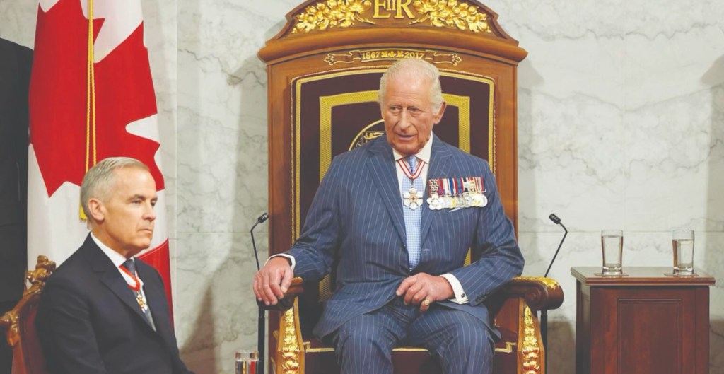 King Charles: The True North is indeed strong and free!