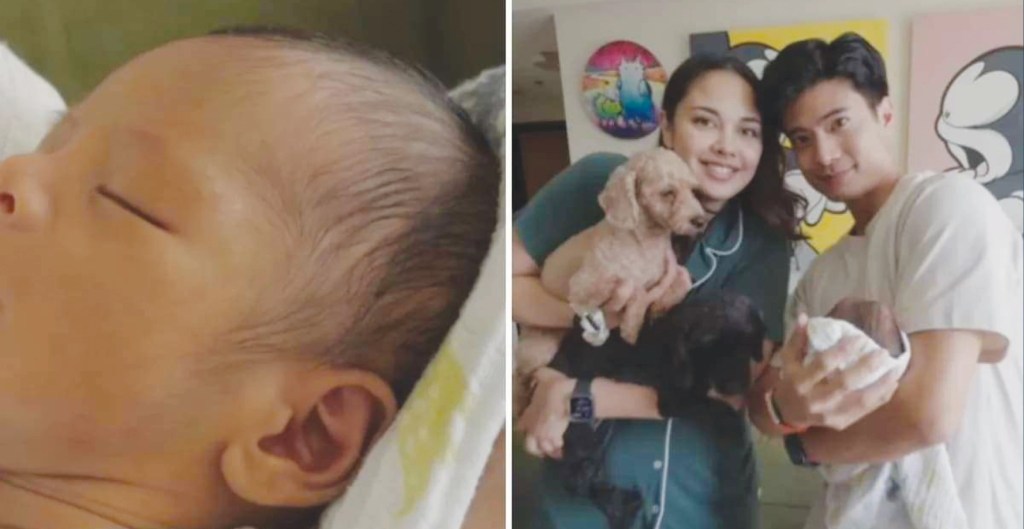 Megan Young cries tears of happiness after giving birth: ‘I’m a&nbsp;mom!’