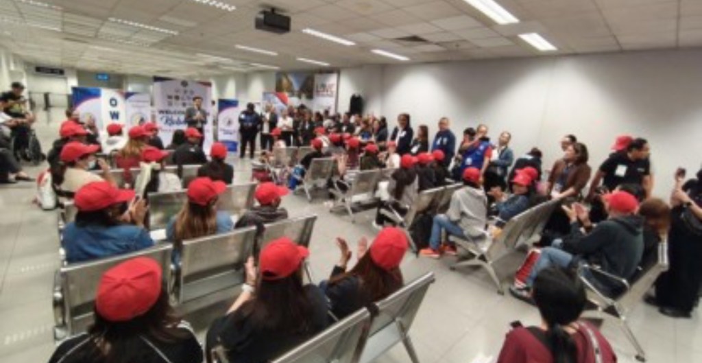 Returning OFWs from Middle East “safe and&nbsp;sound”