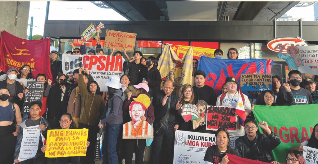 A day of protest against Flood Control Corruption held at Joyce&nbsp;station