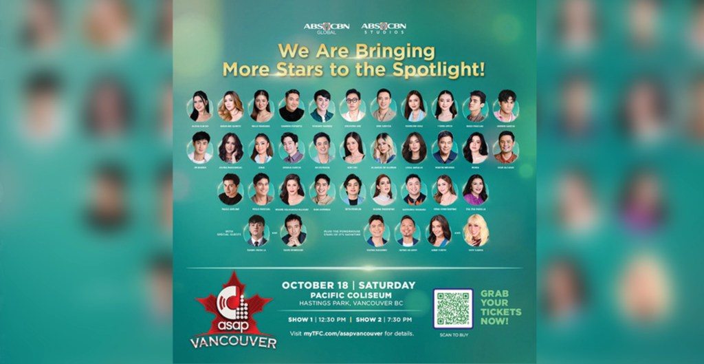 ASAP Brings Star-Studded Filipino Variety Show to&nbsp;Vancouver