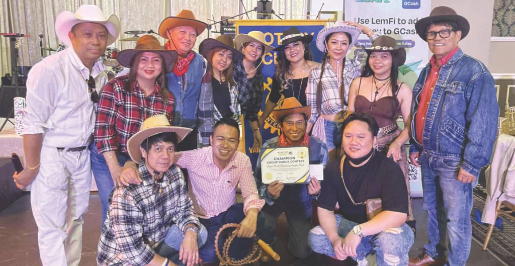 The True North Hinirang Eagles Club supported “End Polio Now” while winning the Cowboy Party dance&nbsp;competition.