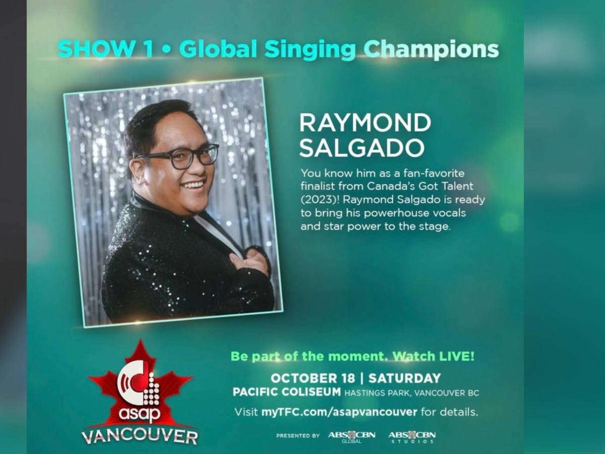 Canada’s Got Talent Finalist Raymond Salgado Joins Star-Studded ASAP 30&nbsp;Lineup