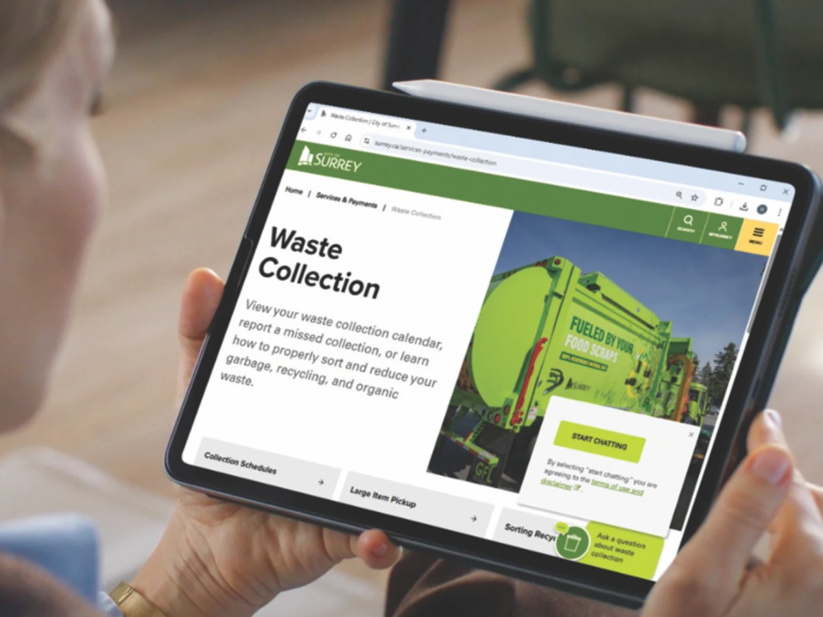 New Surrey chatbot provides quick answers on waste&nbsp;collection