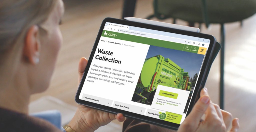 New Surrey chatbot provides quick answers on waste&nbsp;collection