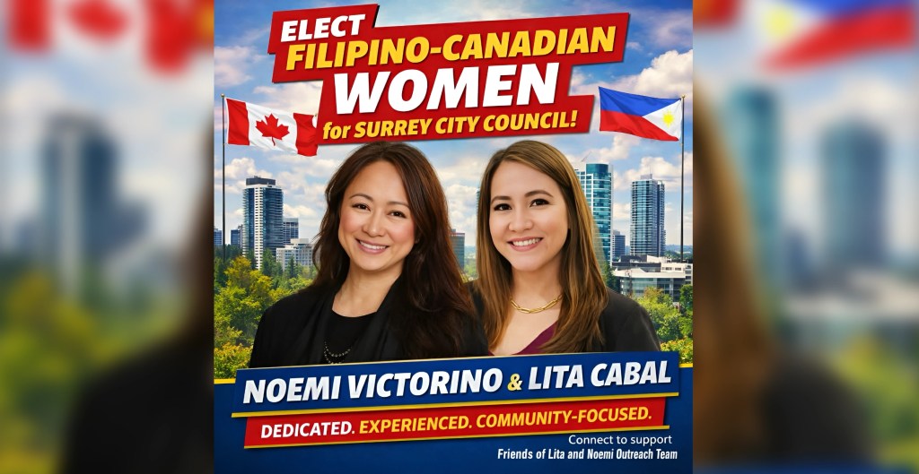 Two Outstanding and Exemplary Women Step Forward to Represent Surrey and the Filipino Community in City Council&nbsp;Race