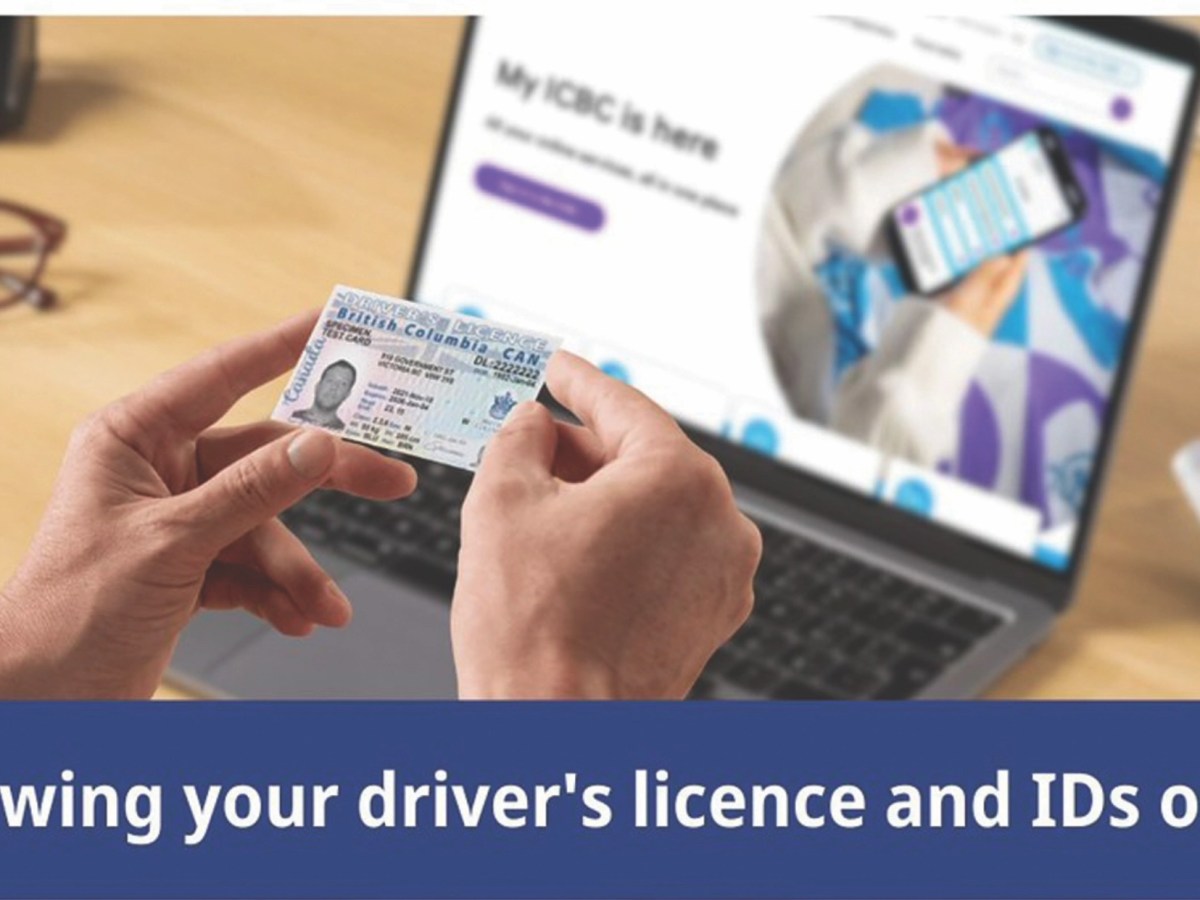 New legislation will allow people to renew, replace driver’s licence onlineChanges will save B.C. drivers time, reduce lines for other in-person&nbsp;appointments