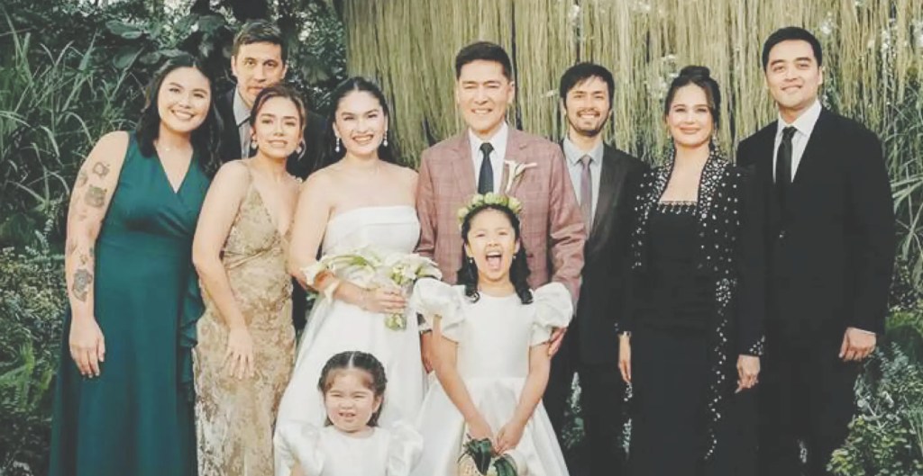  Vic Sotto  & Pauleen Luna’s  renewal of vows for their 10th wedding&nbsp;anniversary