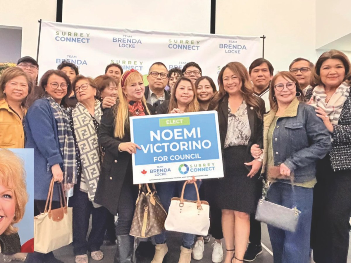 Surrey Mayor Brenda Locke launches re-election campaign, endorses Noemi Victorino for city&nbsp;council