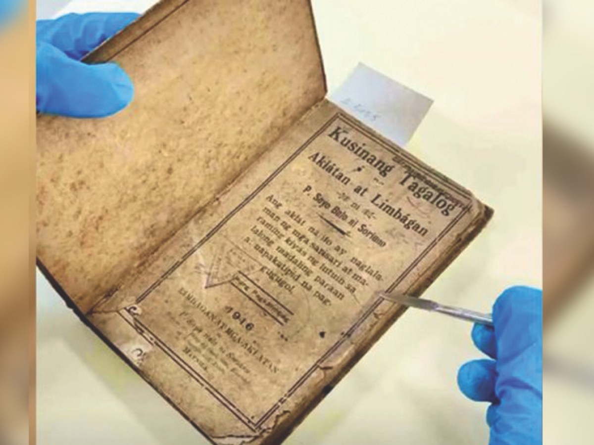 Vintage cookbook digitized: A glimpse into an American-era Filipino-language cookbook