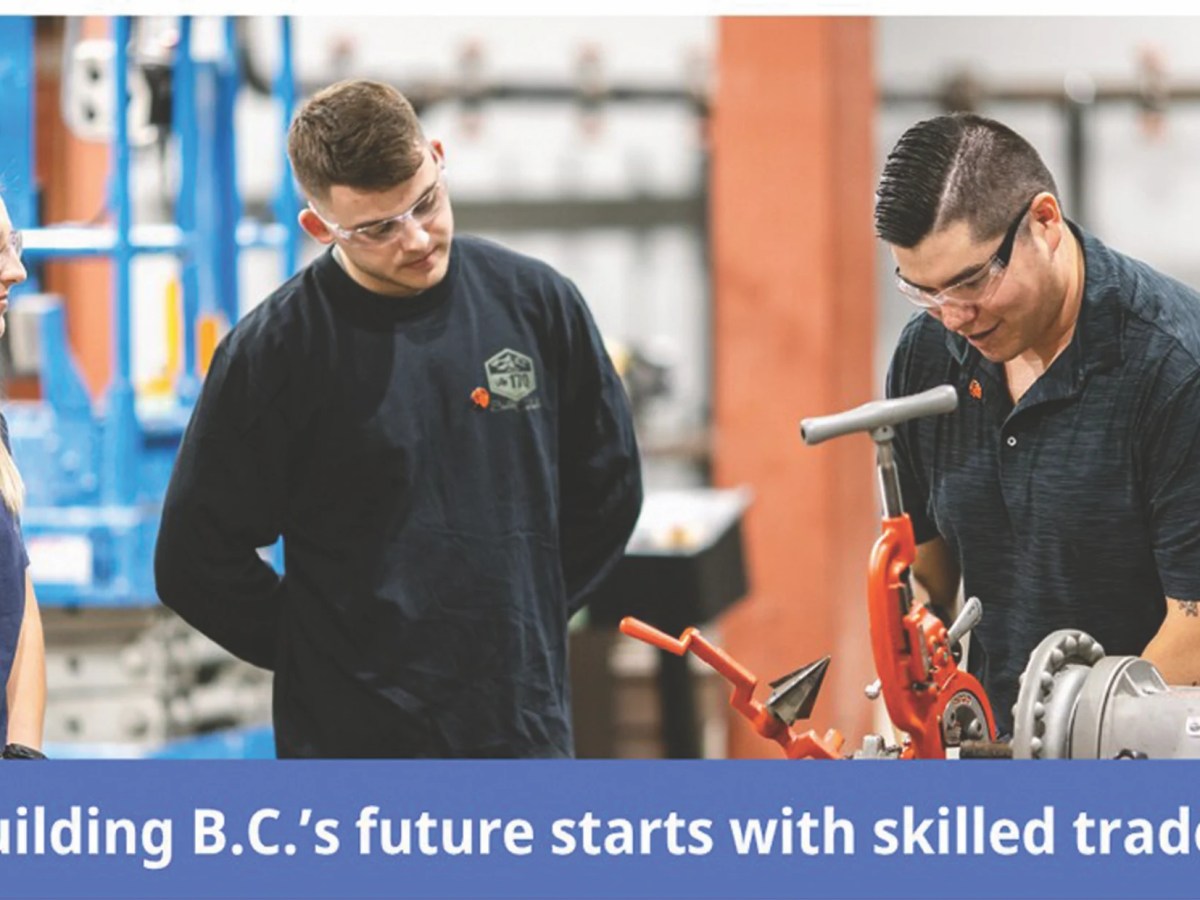 Training people in B.C. for in-demand skilled trades jobs New investment supports economic growth, training capacity, good-paying&nbsp;jobs