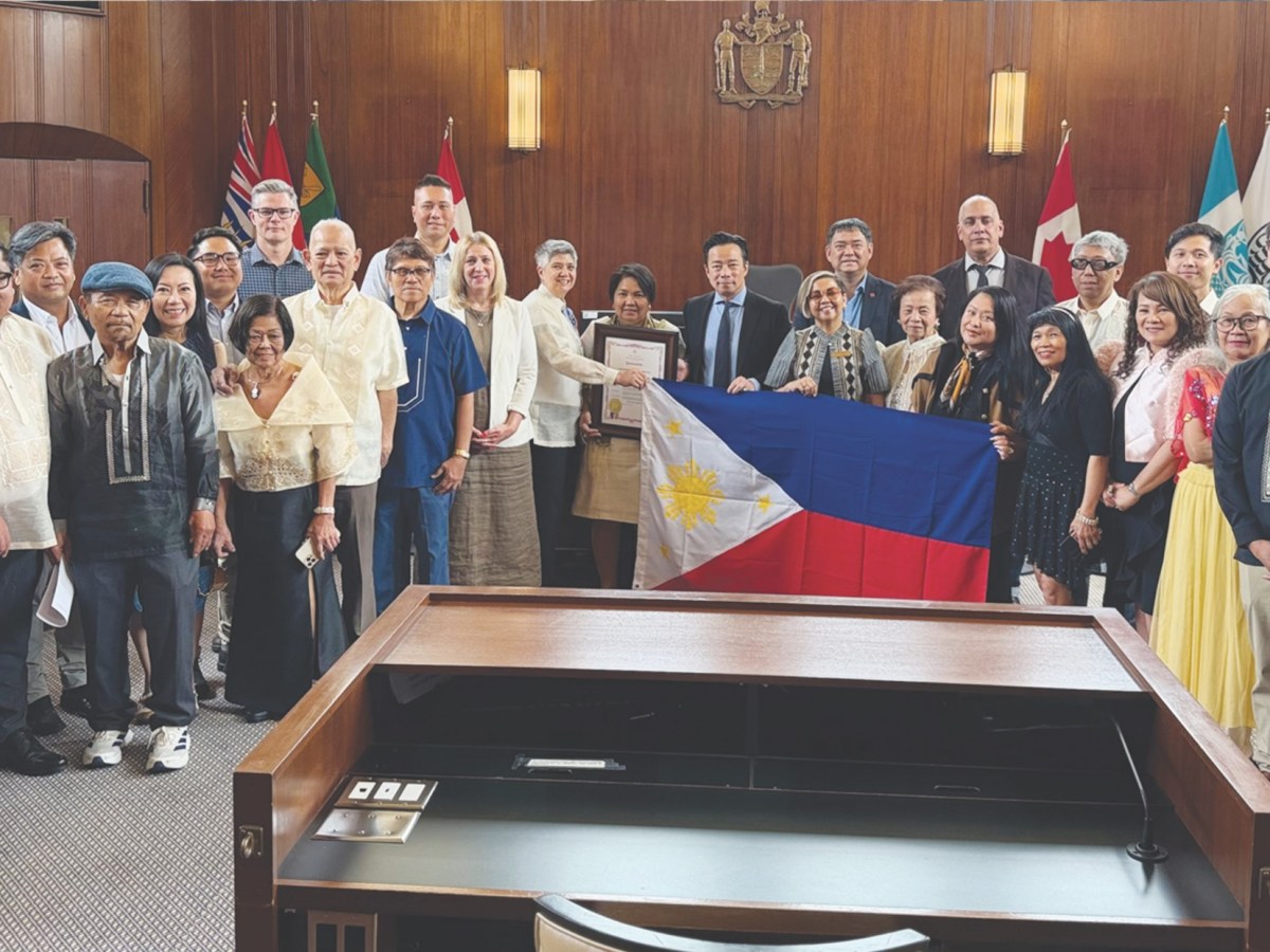 Proclamation at Vancouver City Hall for Philippine Independence Day and Filipino Heritage&nbsp;Month