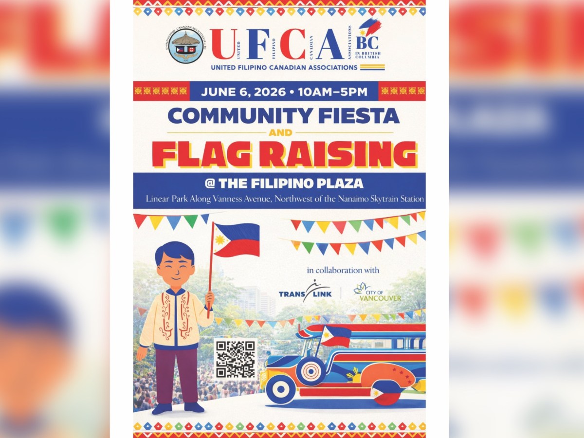 Join us as we officially kick off Philippine Independence Day Celebrations and Filipino Heritage Month in&nbsp;Vancouver!