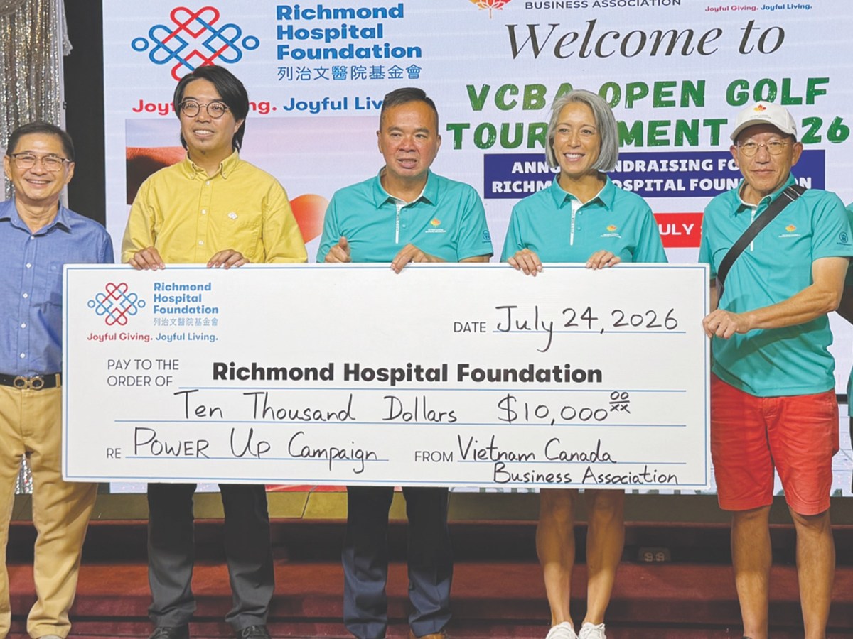 VCBA Open Golf Tournament 2026 Raises $10,000 for Richmond&nbsp;Hospital