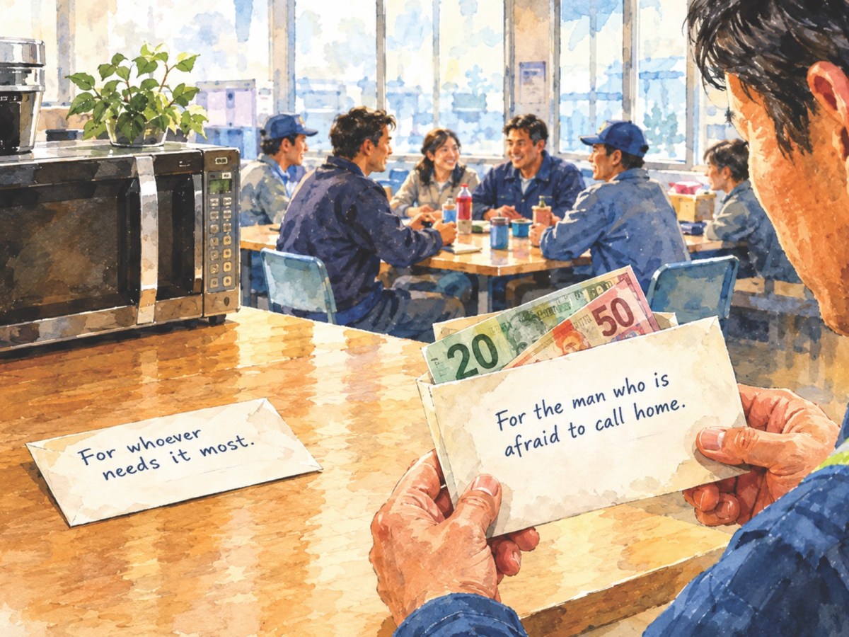 The Envelope in the Lunchroom  